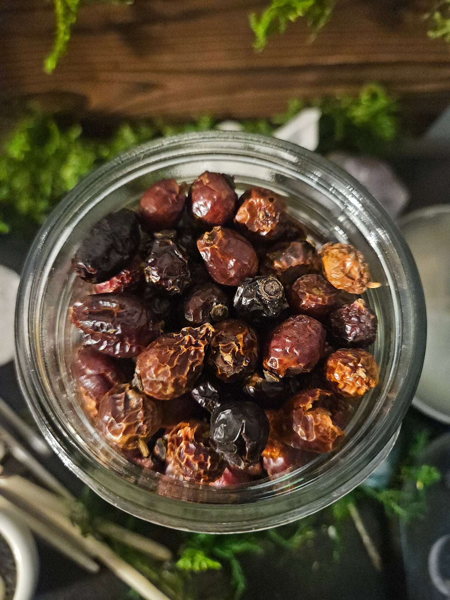 Whole Rose Hips (Rosa Canina)